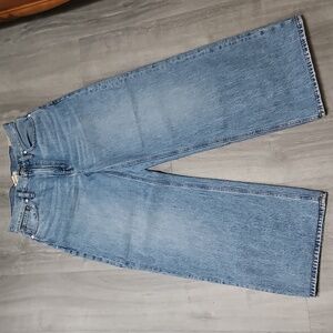 Madewell Light Blue Wide-Leg Jeans